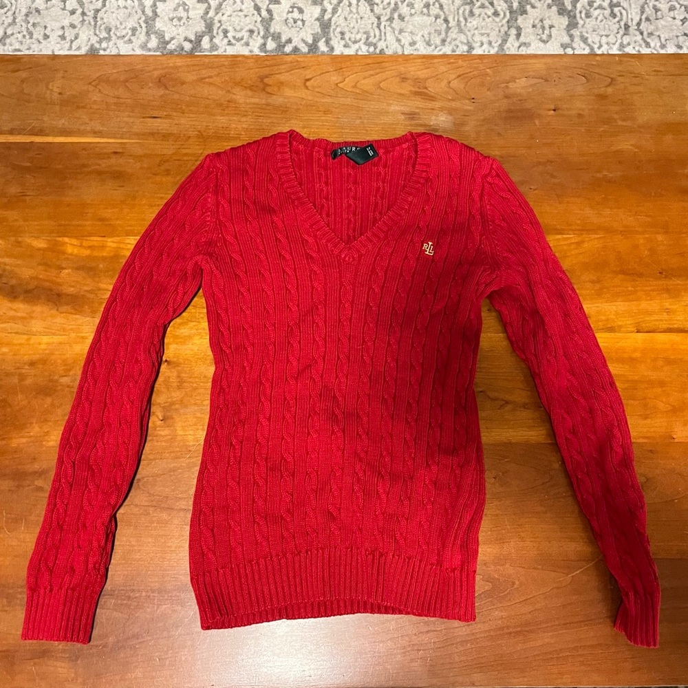NWOT Ralph Lauren Cable Knit Sweater